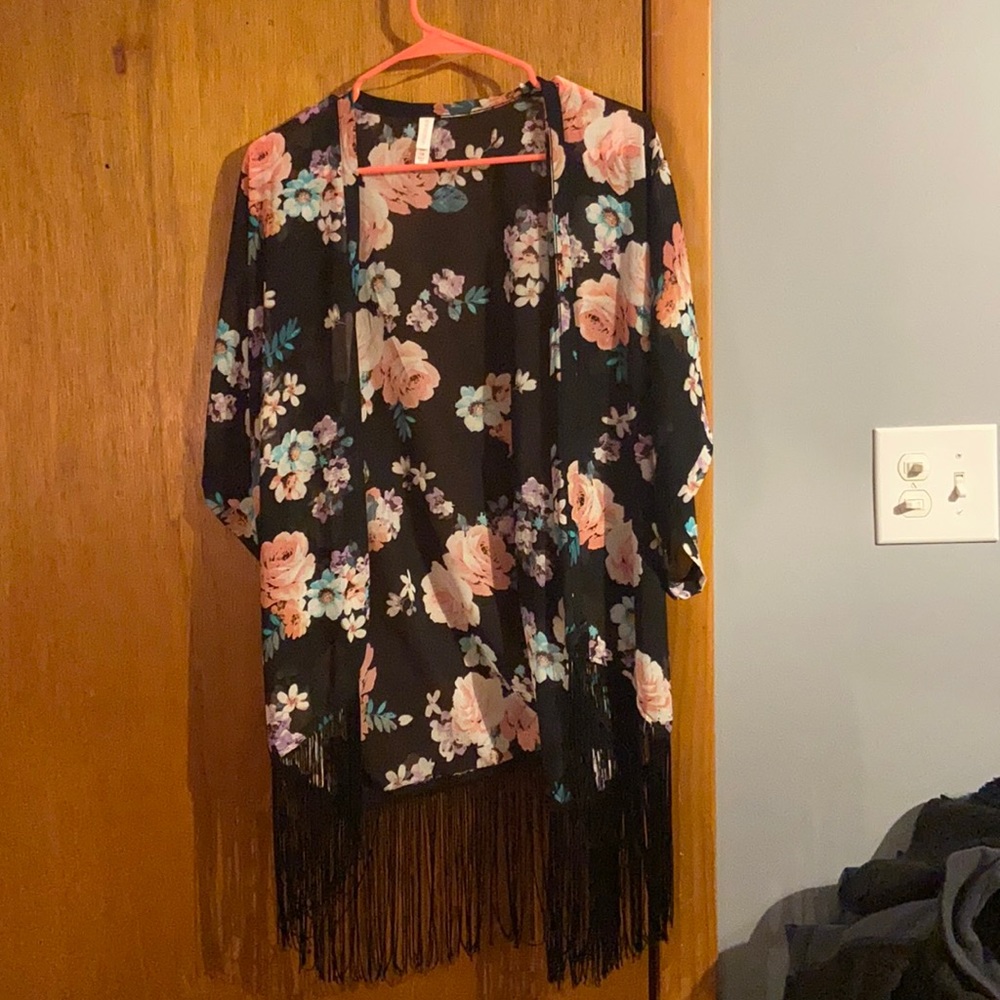 floral shawl
